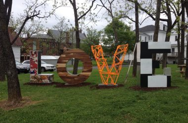 Harrisonburg love sign