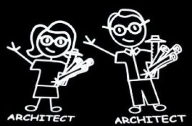 architectural stick figures