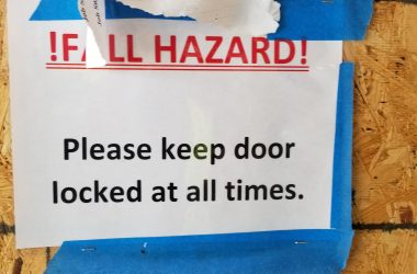 fall hazard