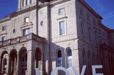 Court Square Love Sign